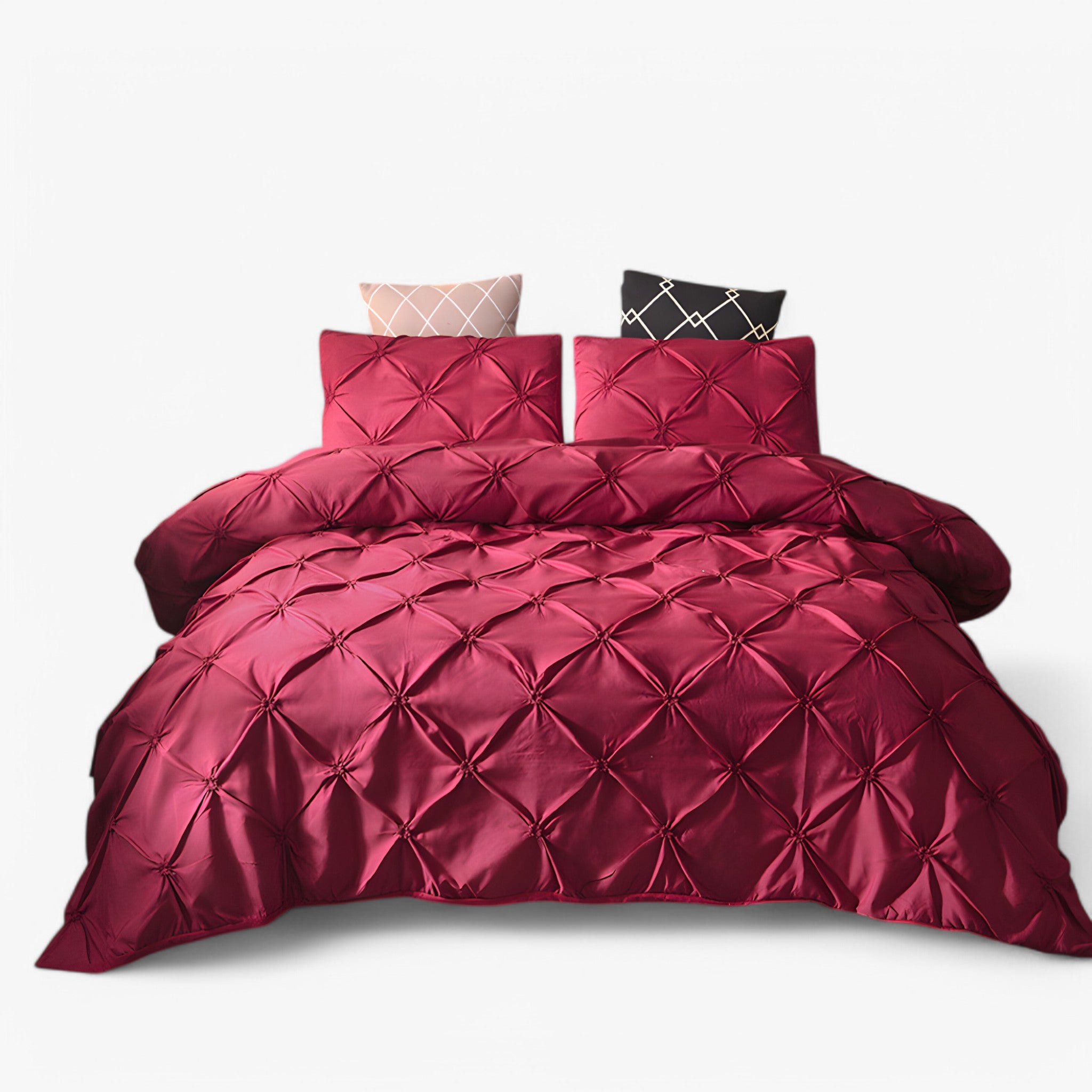 Set di Biancheria da Letto e Federe Uomo - Rosso vino - Beddengoed Bedding biancheria biancheria letto federe home & garden letto uomo - Concept Palermo