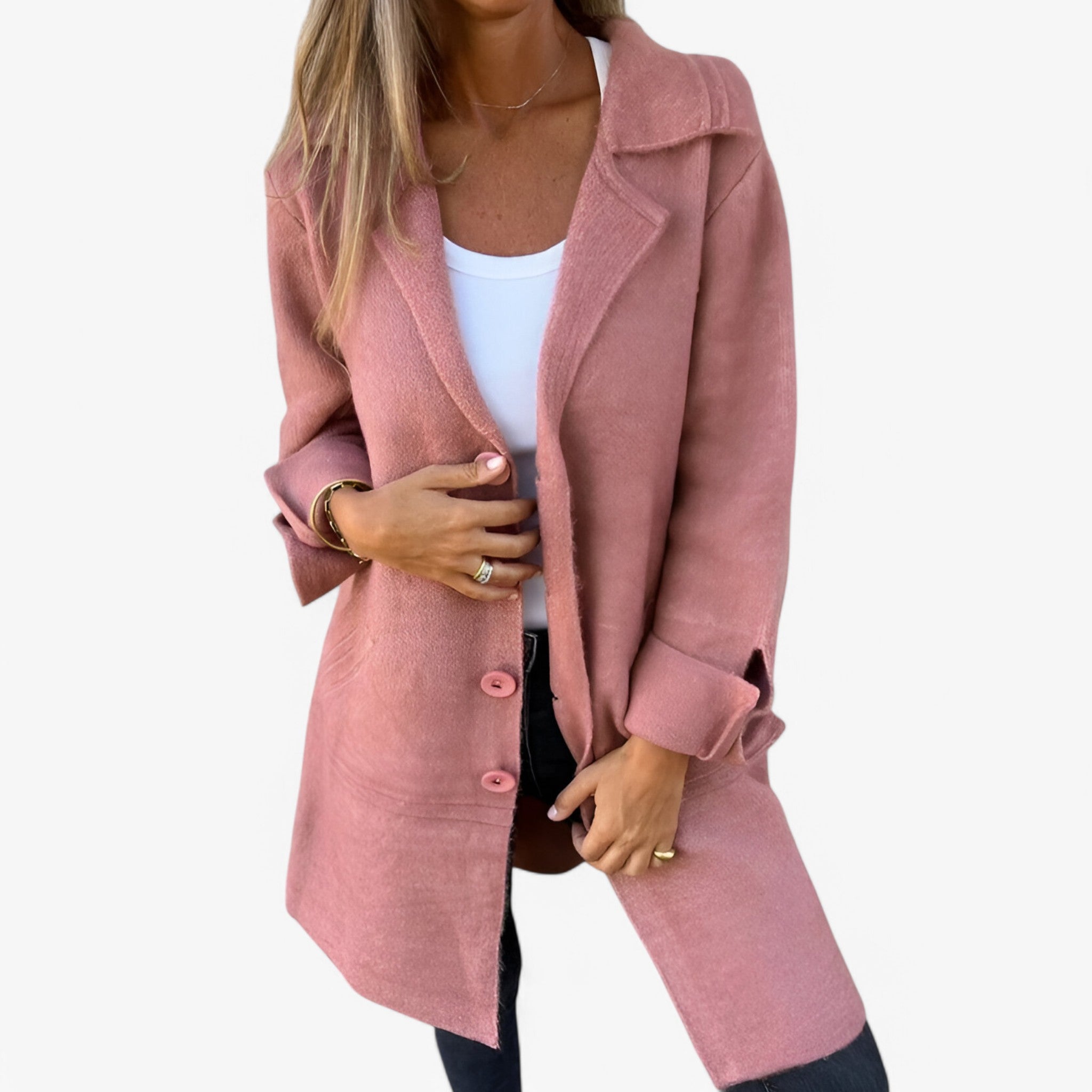 Giacca di Lana da Donna Elegante - Calda e Morbida, Vari Colori e Taglie - - alla blazer calda Coat giacca giacca lana lana moda WOMEN women's coats & jackets - Concept Palermo
