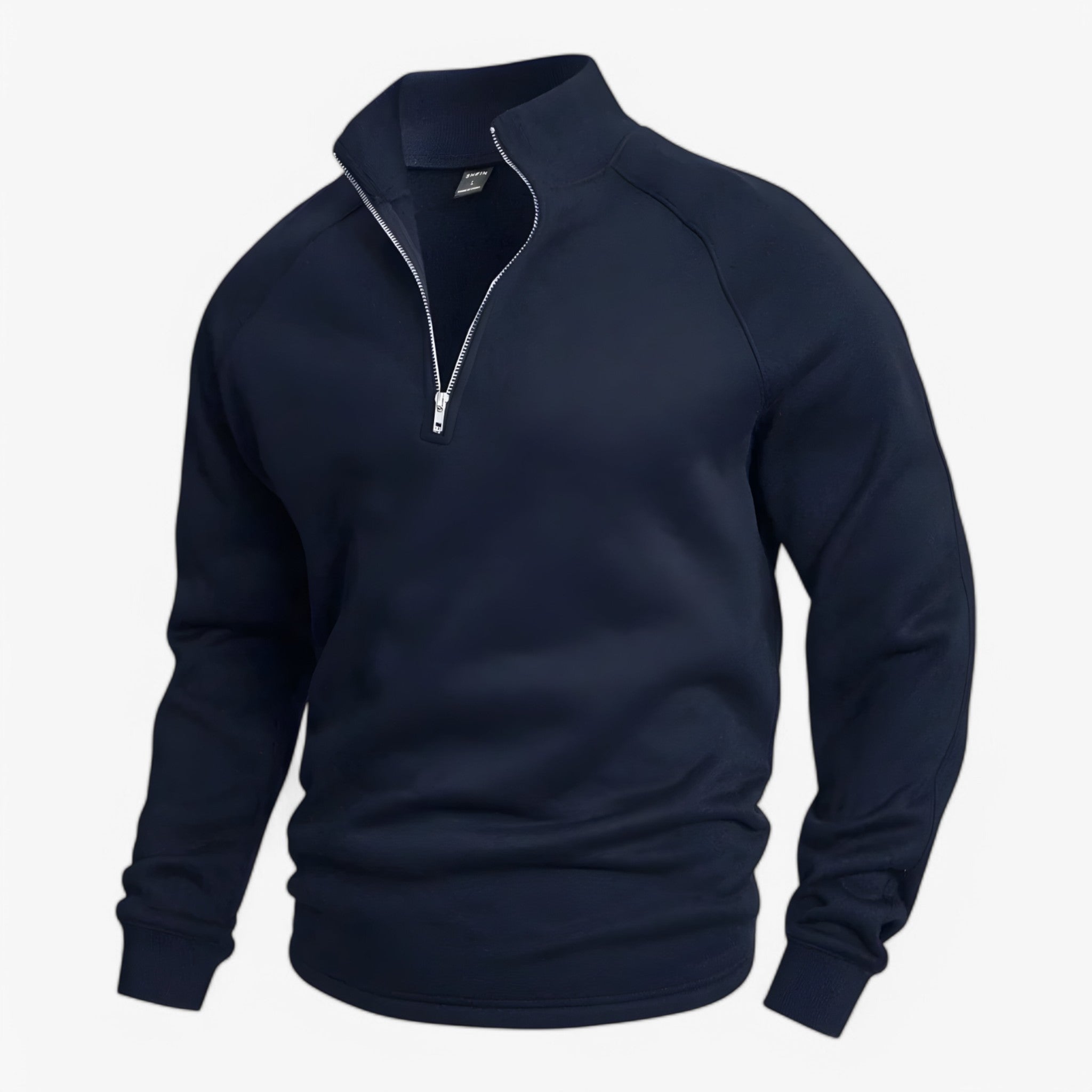Maglione Casual a Mezzo Zip Uomo - - casual Clothing Half zip Heren Herenkleding Kleding Lange mouwen maglione maglione casual Mannenkleding men's coats & jackets mezzo Rogue Sweater Truien uomo zwart - Concept Palermo