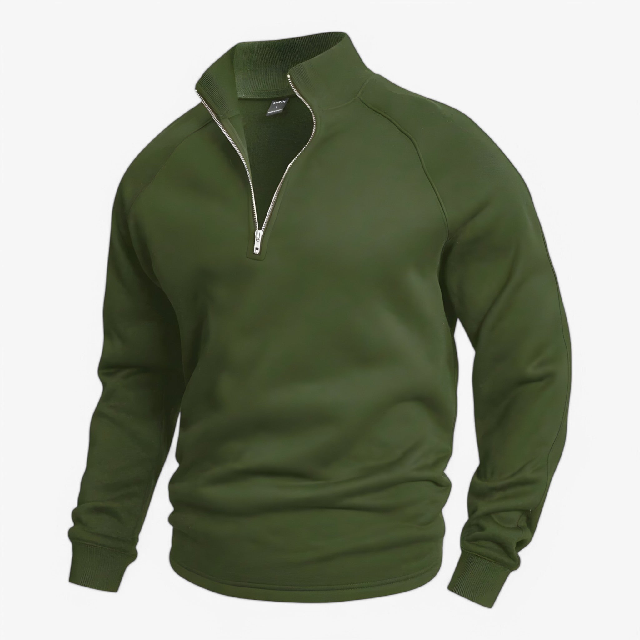 Maglione Casual a Mezzo Zip Uomo - - casual Clothing Half zip Heren Herenkleding Kleding Lange mouwen maglione maglione casual Mannenkleding men's coats & jackets mezzo Rogue Sweater Truien uomo zwart - Concept Palermo