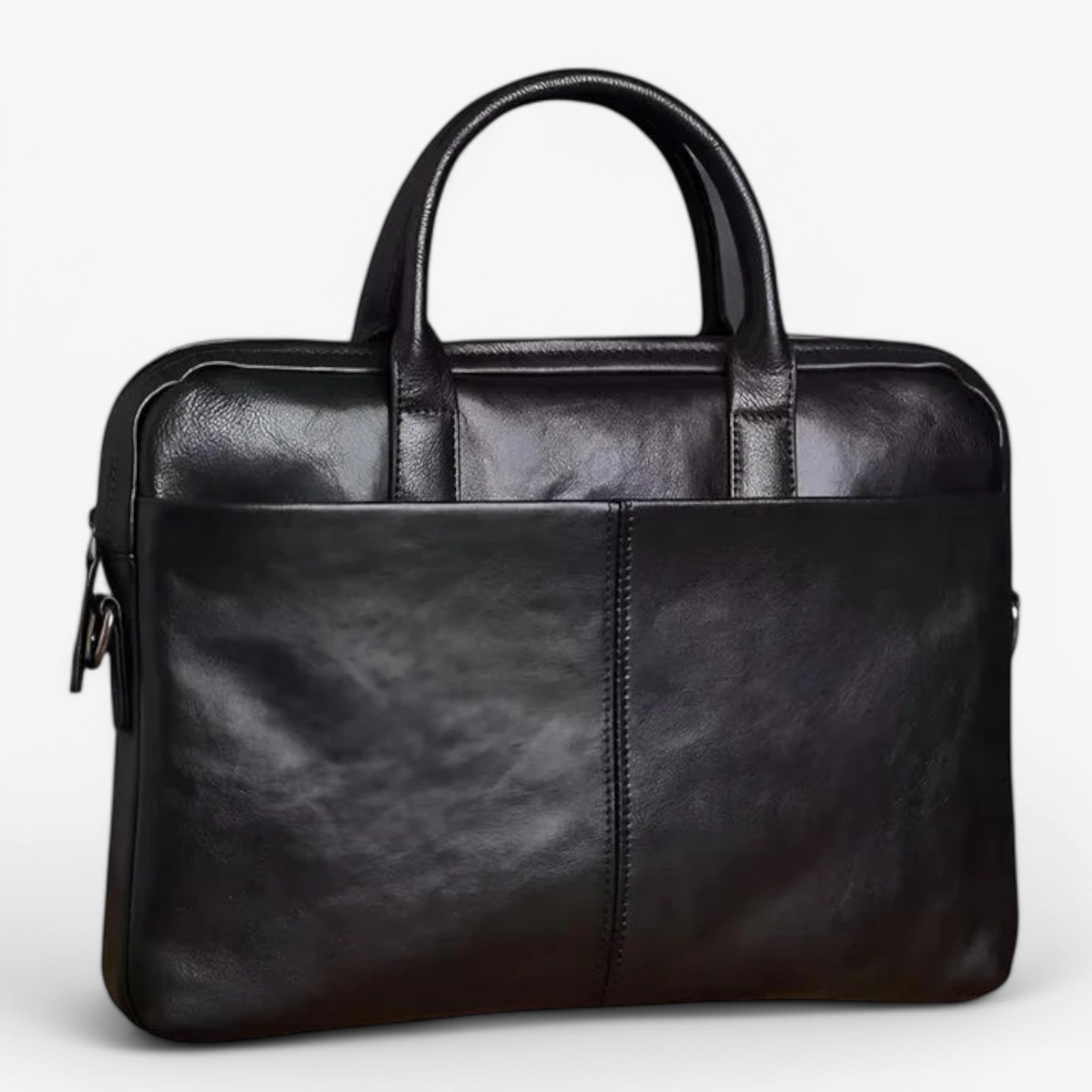 Borsa in Pelle con Tracolla Donna - Nero - accessoires bags borsa borsa pelle donna pelle tassen tracolla - Concept Palermo
