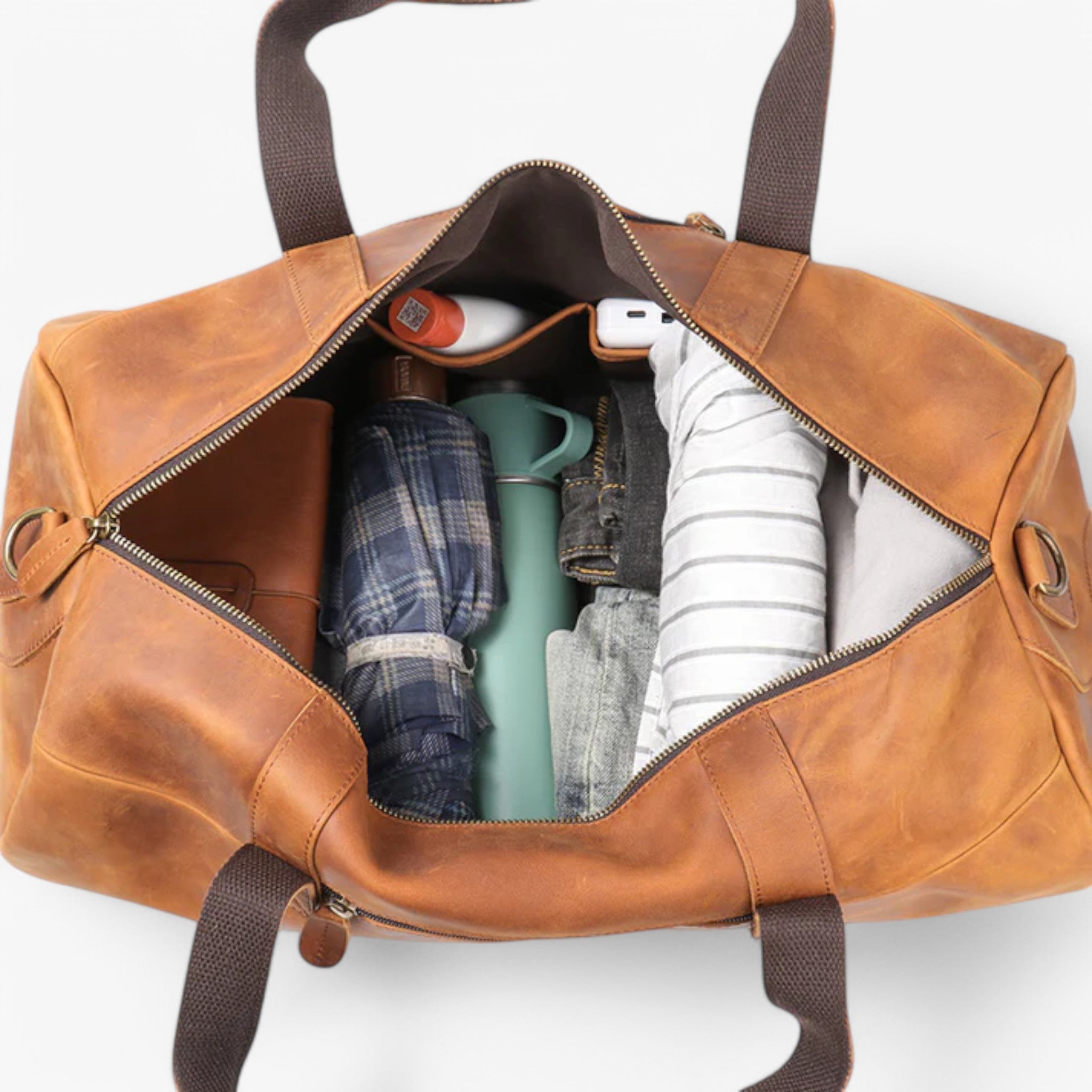 Borsa da viaggio in pelle di Donna - - accessoires bags borsa borsa viaggio donna pelle tassen viaggio - Concept Palermo