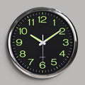 Reloj de pared luminoso y silencioso de 30 cm Reloj silencioso - Añade brillo y elegancia silenciosa a tu espacio