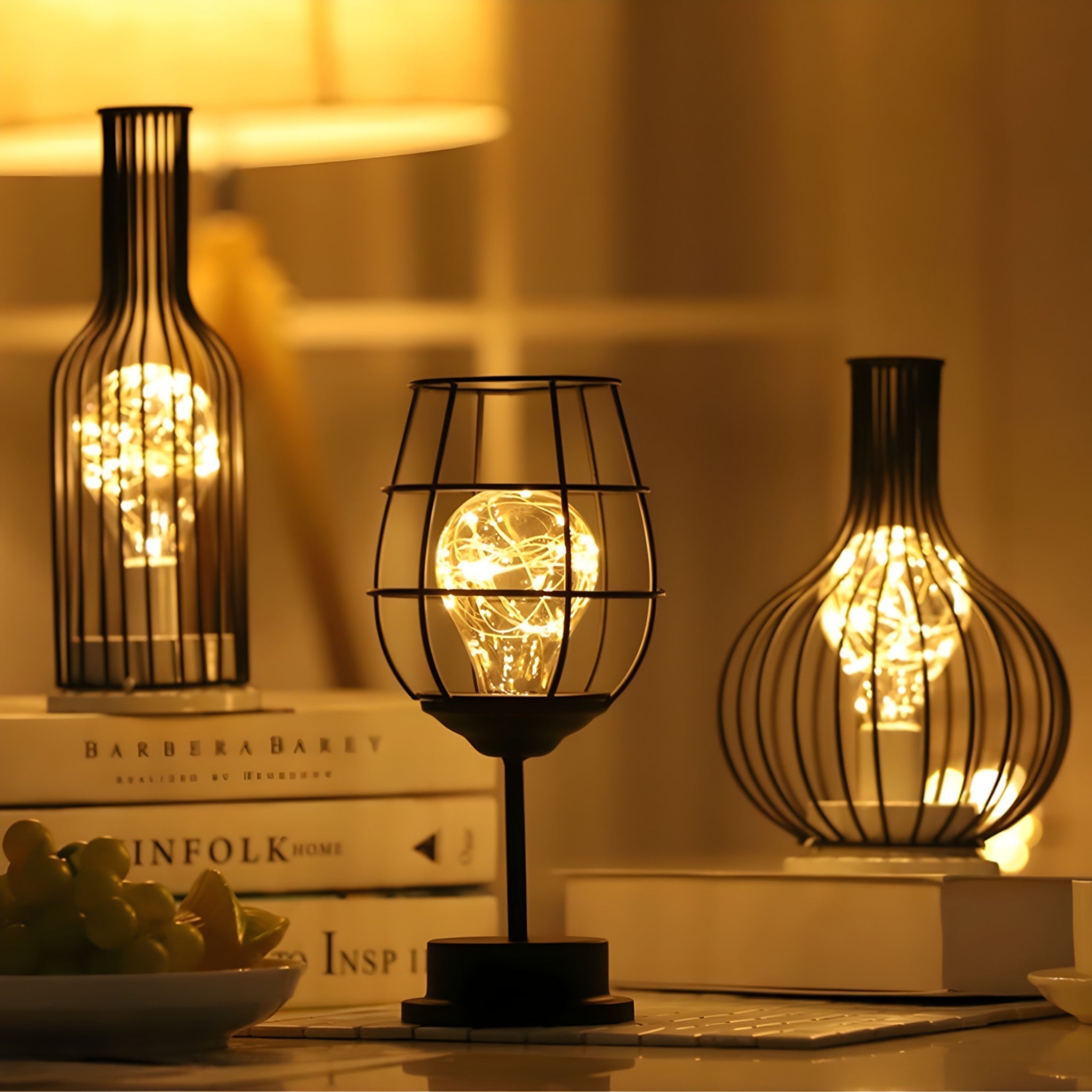 Lampada LED senza fili - Illuminazione d'atmosfera - - atmosfera fili gadgets home & garden huis & tuin illuminazione lampada lampada fili verlichting - Concept Palermo