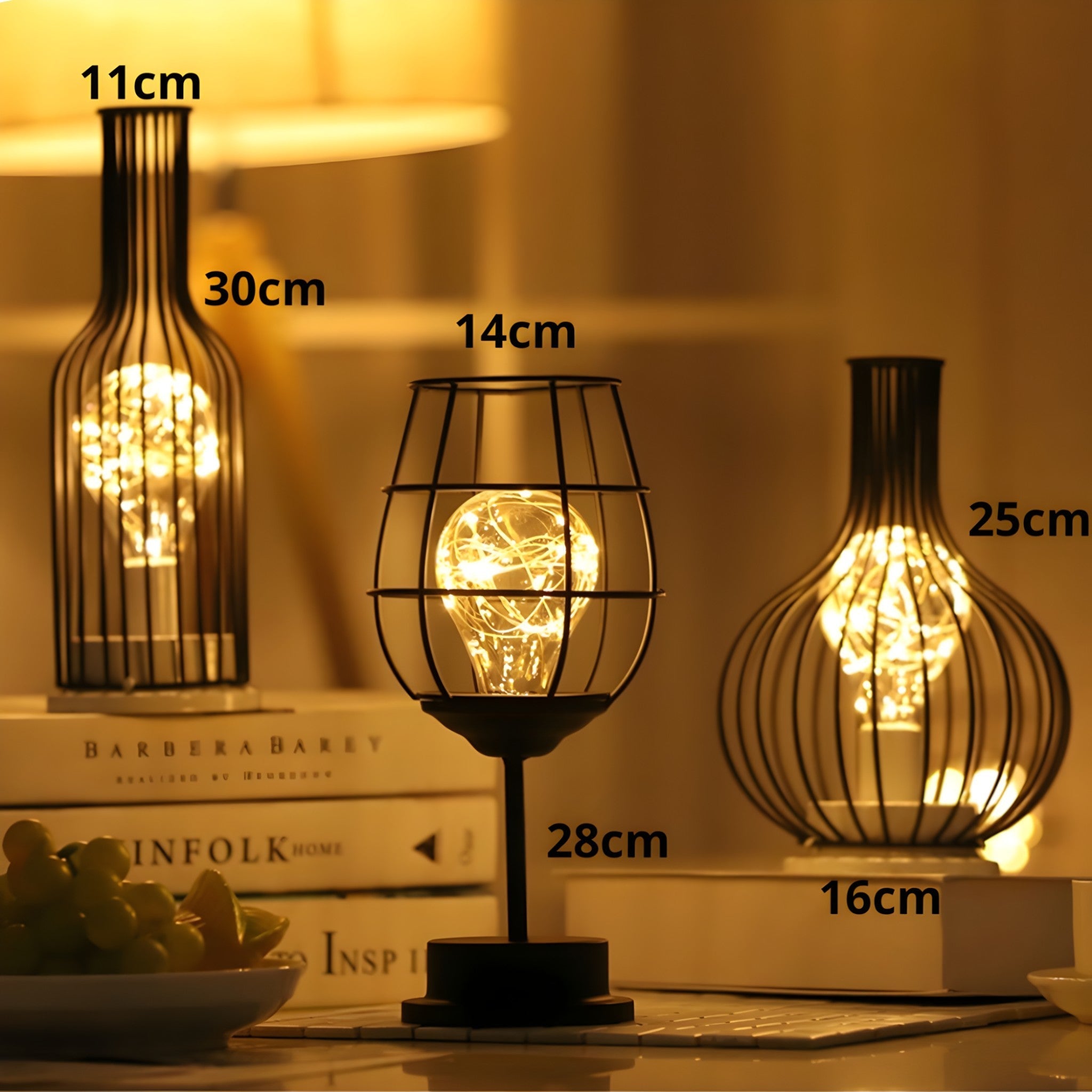 Lampada LED senza fili - Illuminazione d'atmosfera - - atmosfera fili gadgets home & garden huis & tuin illuminazione lampada lampada fili verlichting - Concept Palermo