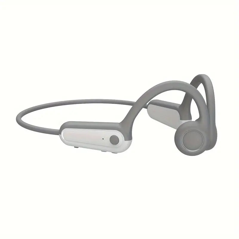 Cuffie a conduzione ossea - Sicurezza in bicicletta e durante la corsa - Bianco - bicicletta Bluetooth Hoofdtelefoon Bone Conduction Botgeleiding conduzione corsa cuffie cuffie conduzione Draadloze Hoofdtelefoon durante fietsen gadgets Gehoorbescherming hardlopen headsets koptelefoon sporten oortjes sporten ossea Sport Hoofdtelefoon Waterdichte Hoofdtelefoon - Concept Palermo