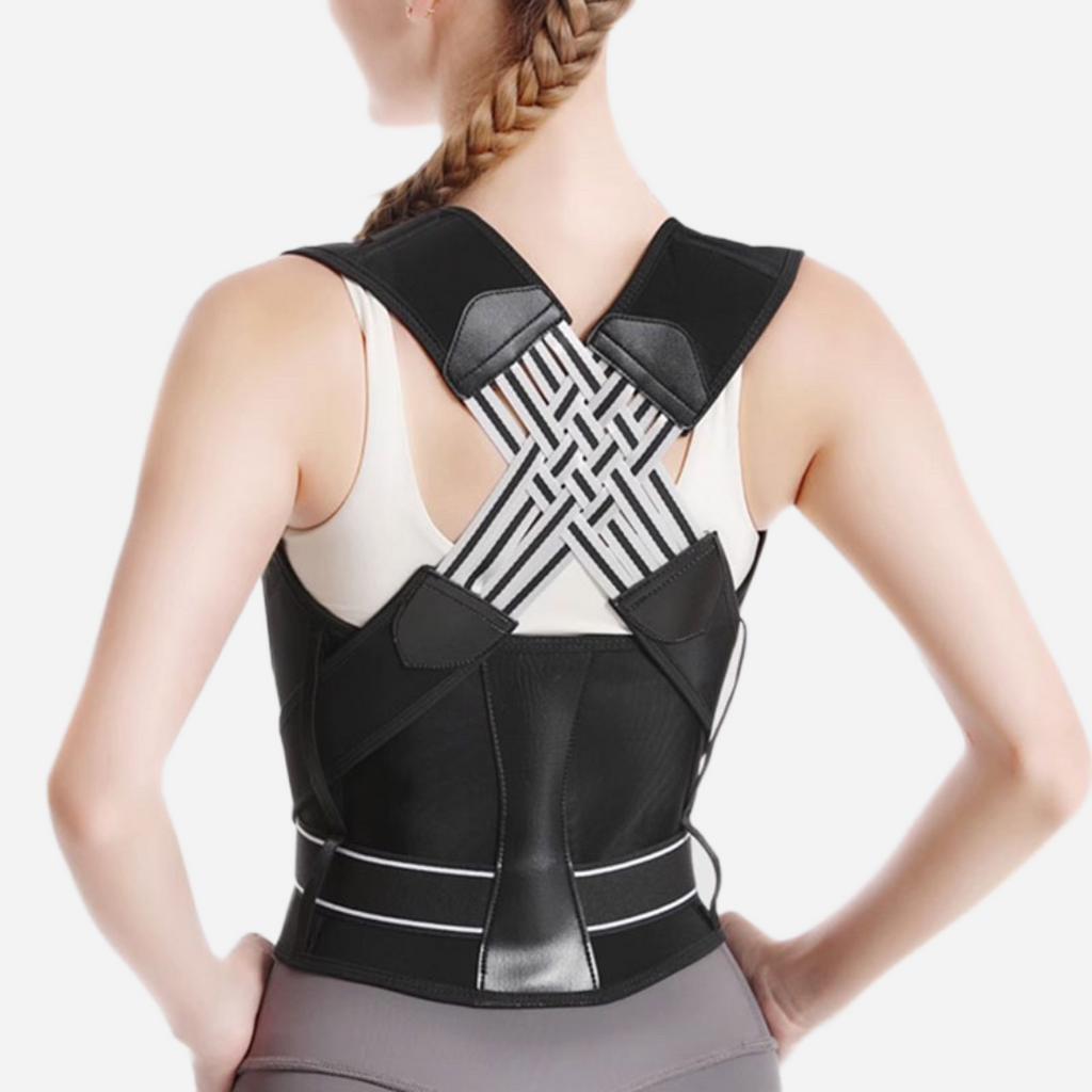 Correttore Posturale Invisibile Uomo Donna, Fascia Elastica Schiena Dritta Regolabile - Nero S | 130 - 160cm - correzione correzione istantanea correzione istantanea della postura- €25 istantanea postura WOMEN - Concept Palermo