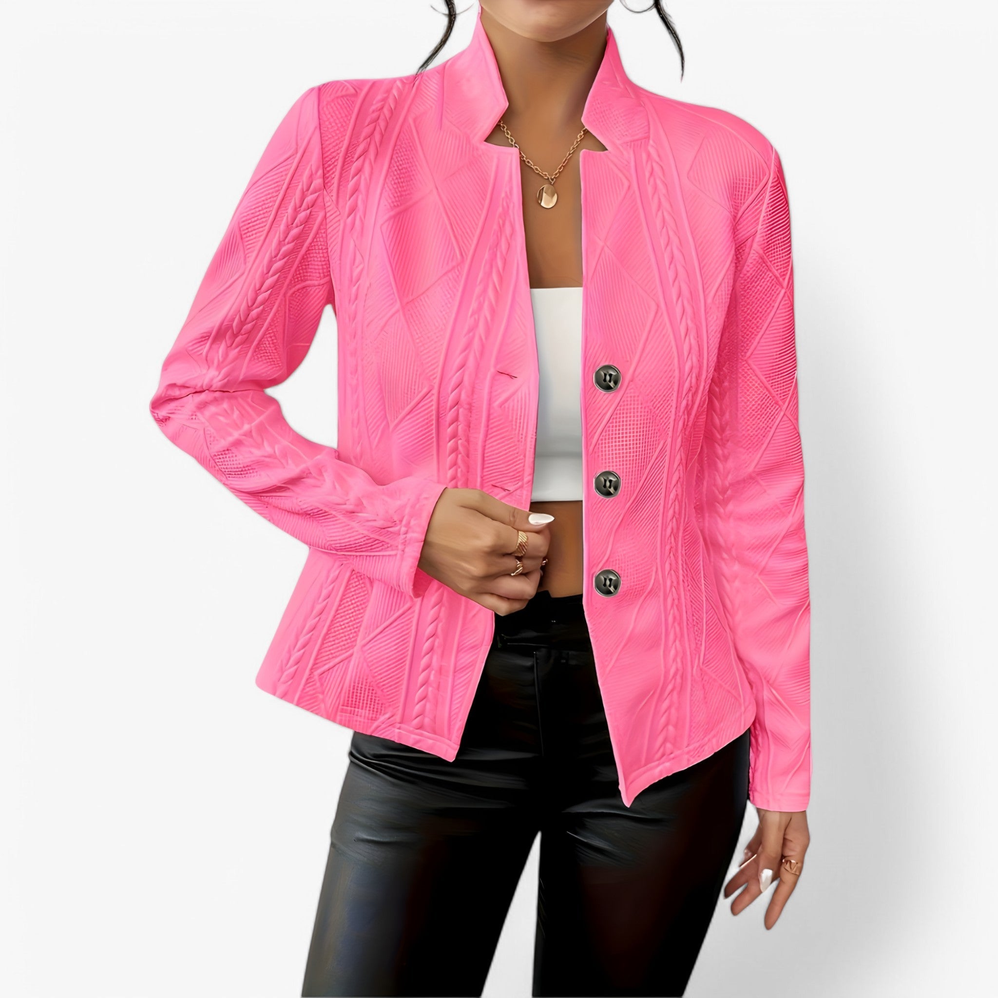 Cappa Aspirante Su Misura Vita Donna, Design Personalizzato per Cucina Moderna - Rosa scuro - alla cappa cappa misura donna misura vita women's coats & jackets - Concept Palermo