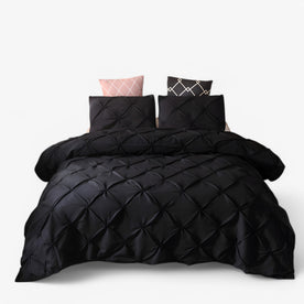 Completo Lenzuola Cotone Lusso Uomo - Morbido e Traspirante - Nero - biancheria biancheria letto cotone Cotton home & garden letto Men P437 uomo - Concept Palermo