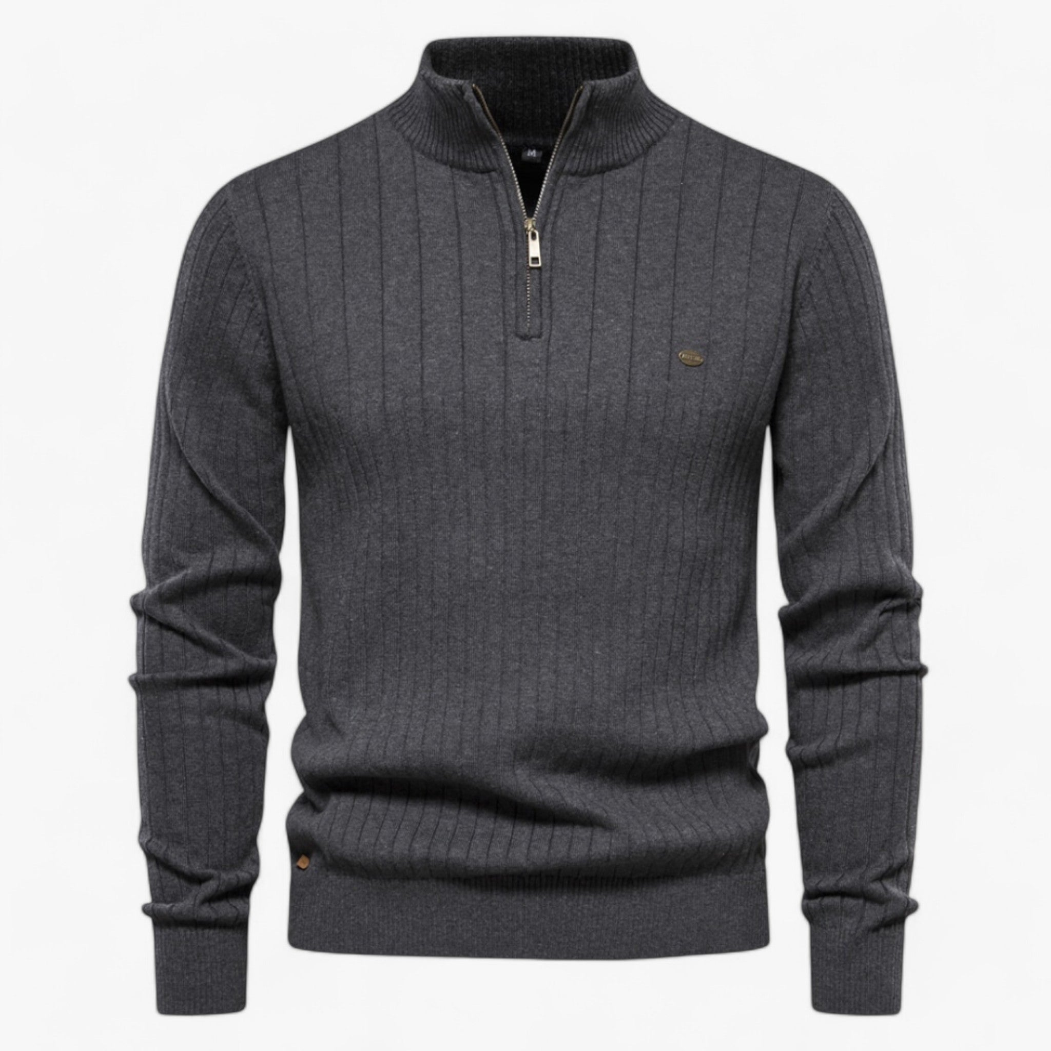 Orologio da uomo - Eleganza senza tempo e precisione quotidiana Cotone - Grigio scuro - cotone eleganza heren kleding men's sweater orologio orologio uomo precisione quotidiana tempo - Concept Palermo