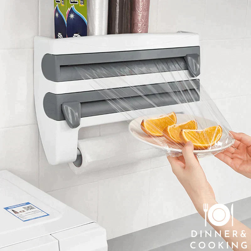 Aiuto cucina 4 in 1 - Grigio - aiuto aiuto cucina cucina food wrap home & garden huis&tuin - Concept Palermo
