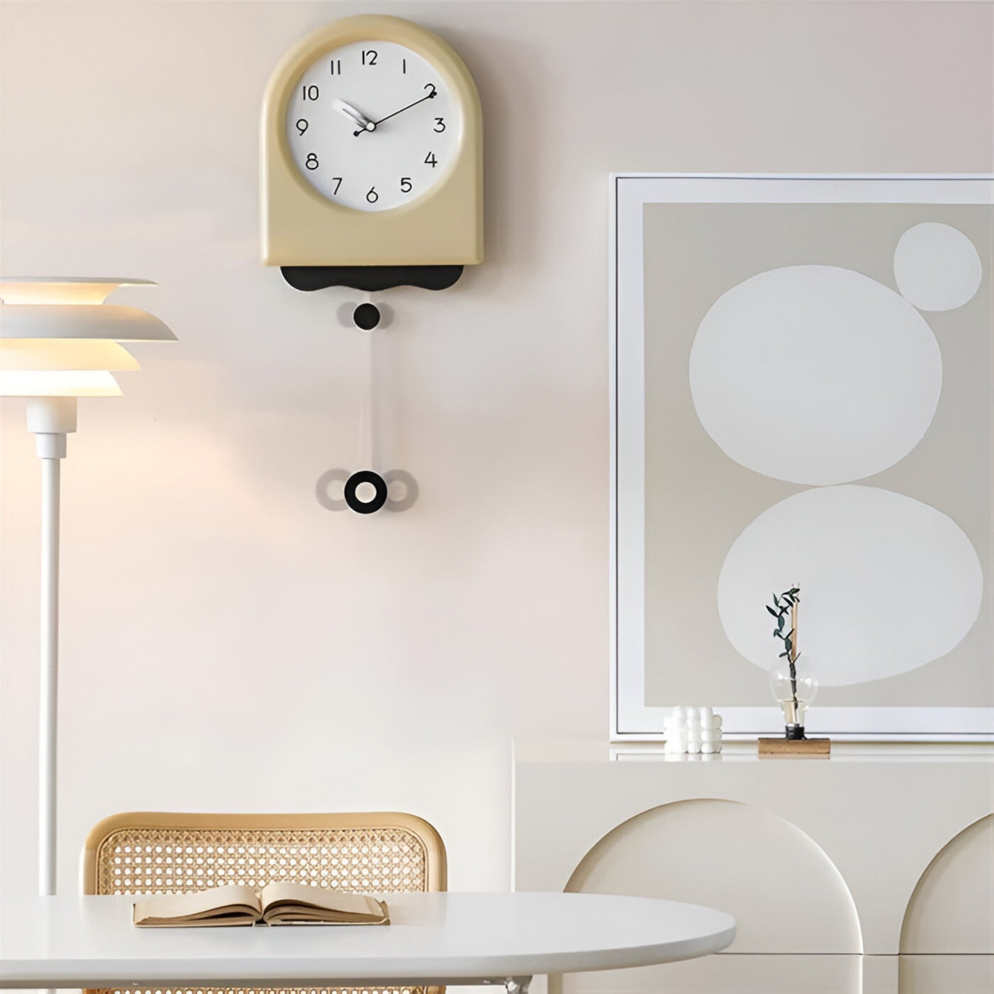 Orologio da parete moderno con pendolo dal design essenziale Uomo - - design essenziale orologio orologio parete P238 parete pendolo uomo wall clock wall clocks - Concept Palermo