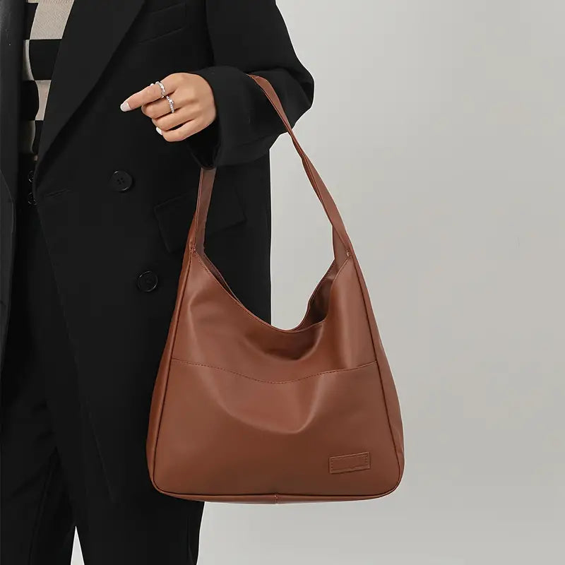 Borsa Hobo in pelle vegana Maya stilosa per donne attente alle tendenze Donna - - alle attente bags borsa borsa hobo donna donne hobo Leather Bag - Concept Palermo