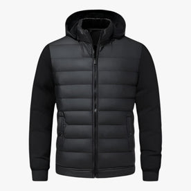 Giacca invernale - Stile e calore Uomo - Nero S - calore giacca giacca invernale invernale Linen Men men's coats & jackets Solid stile uomo - Concept Palermo