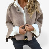Damesjas van kasjmier, elegant en zacht voor de winter - warm, luxe en comfortabel