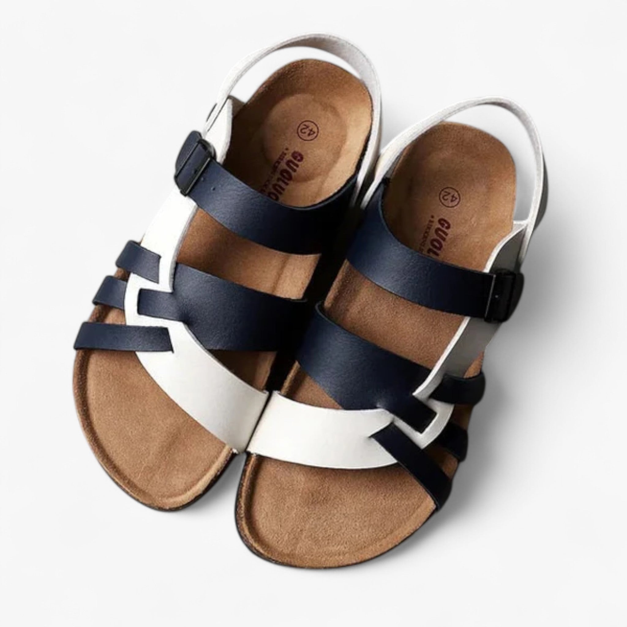 Sandali da uomo neri per l'estate - In bianco e nero - estate neri sandali sandali uomo sandals uomo women sandals - Concept Palermo