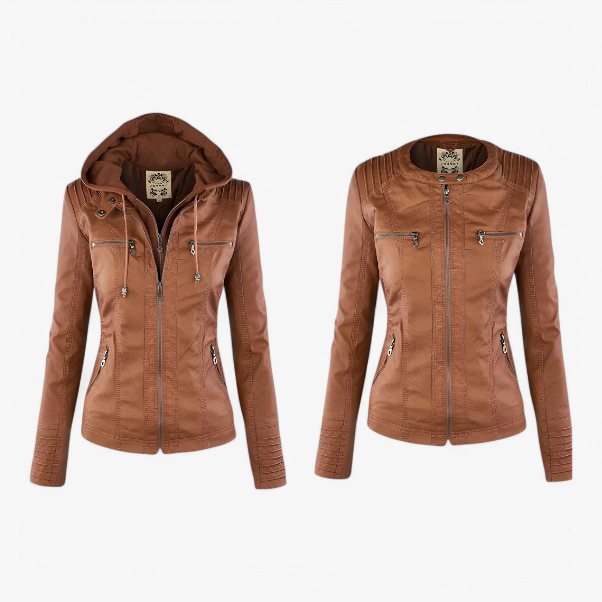 Giacca in Pelle Italiana - - giacca giacca pelle italiana Jassencollectie pelle women's coats & jackets - Concept Palermo