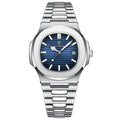 Reloj clásico de acero inoxidable para hombre - alta calidad, entrega rápida