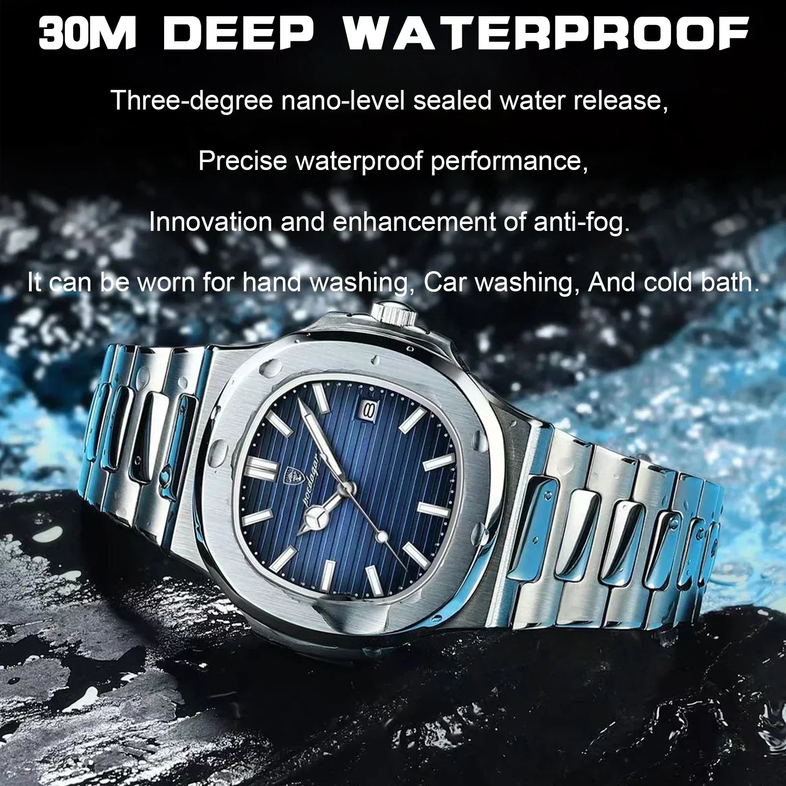 Orologio Classico in Acciaio Inossidabile Uomo - Alta Qualita, Consegna Rapida - - acciaio alle producten collectie heren inossidabile mode orologio orologio acciaio uomo watches - Concept Palermo