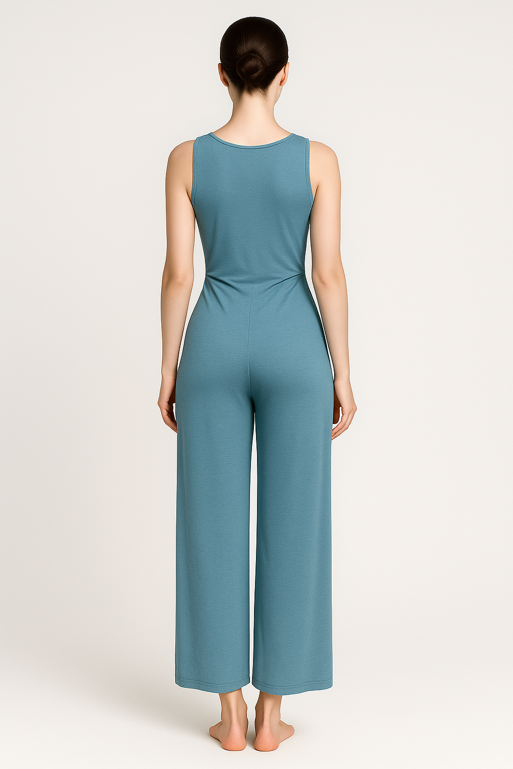 Tuta estiva con scollo a V e cintura annodata - - 12/28/2024 annodata cintura estiva GOOD jumpsuit one-pieces scollo Summer/Jumpsuit tuta tuta estiva - Concept Palermo