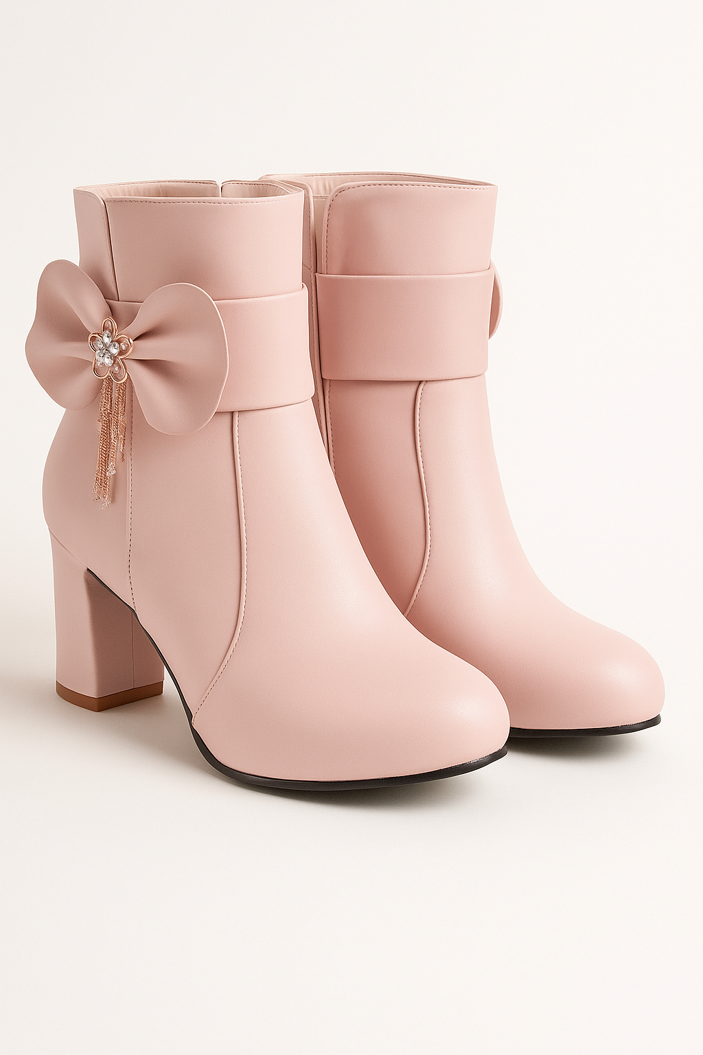 Stivaletti alla caviglia con fiocco e dettagli in cristallo Uomo - Rosa - alla BOOTS Boots & Shoes caviglia cristallo dettagli fiocco Leather Boots shoes stivaletti stivaletti alla - Concept Palermo