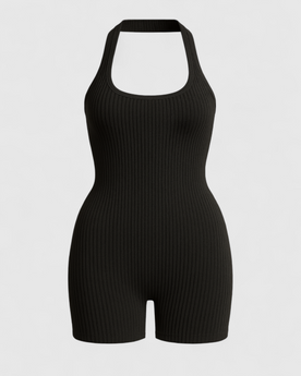 Tuta Aderente Sportiva Senza Maniche a Costine Uomo - Nero - 12/28/2024 aderente costine Linen maniche Men one-pieces Solid sportiva Spring Summer Summer/Jumpsuit tuta tuta aderente uomo - Concept Palermo