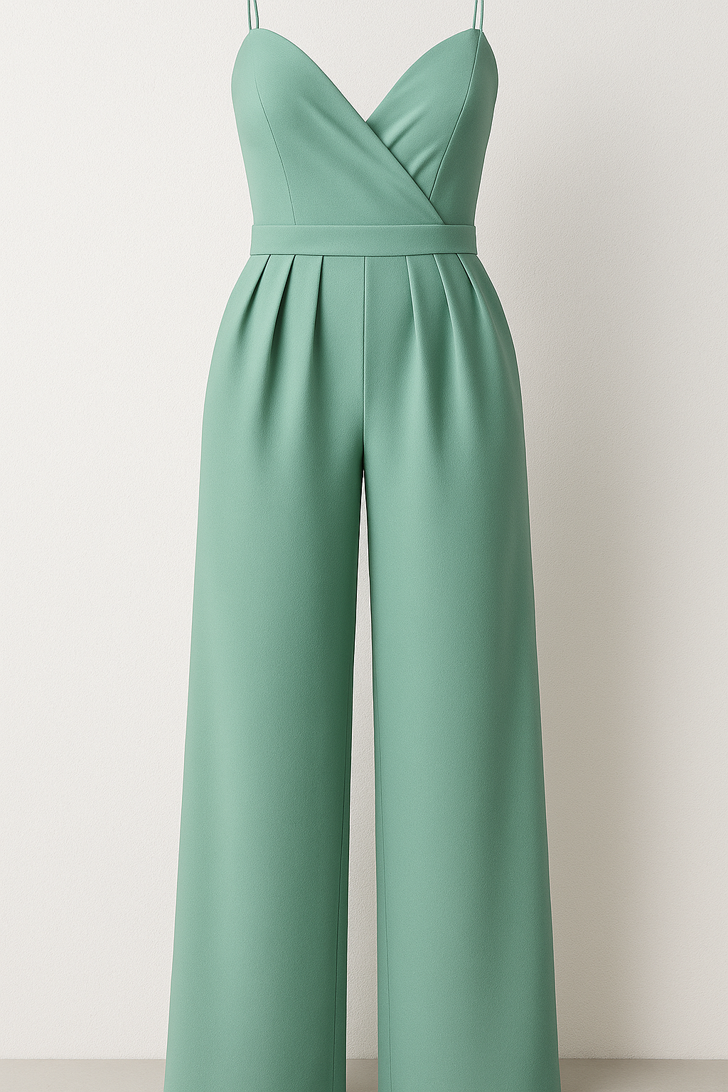 Tuta Elegante Donna con Spalline Sottili e Pantaloni a Palazzo Morbidi - Turchese - 12/28/2024 one-pieces palazzo pantaloni sottili spalline Summer/Jumpsuit tuta tuta spalline - Concept Palermo