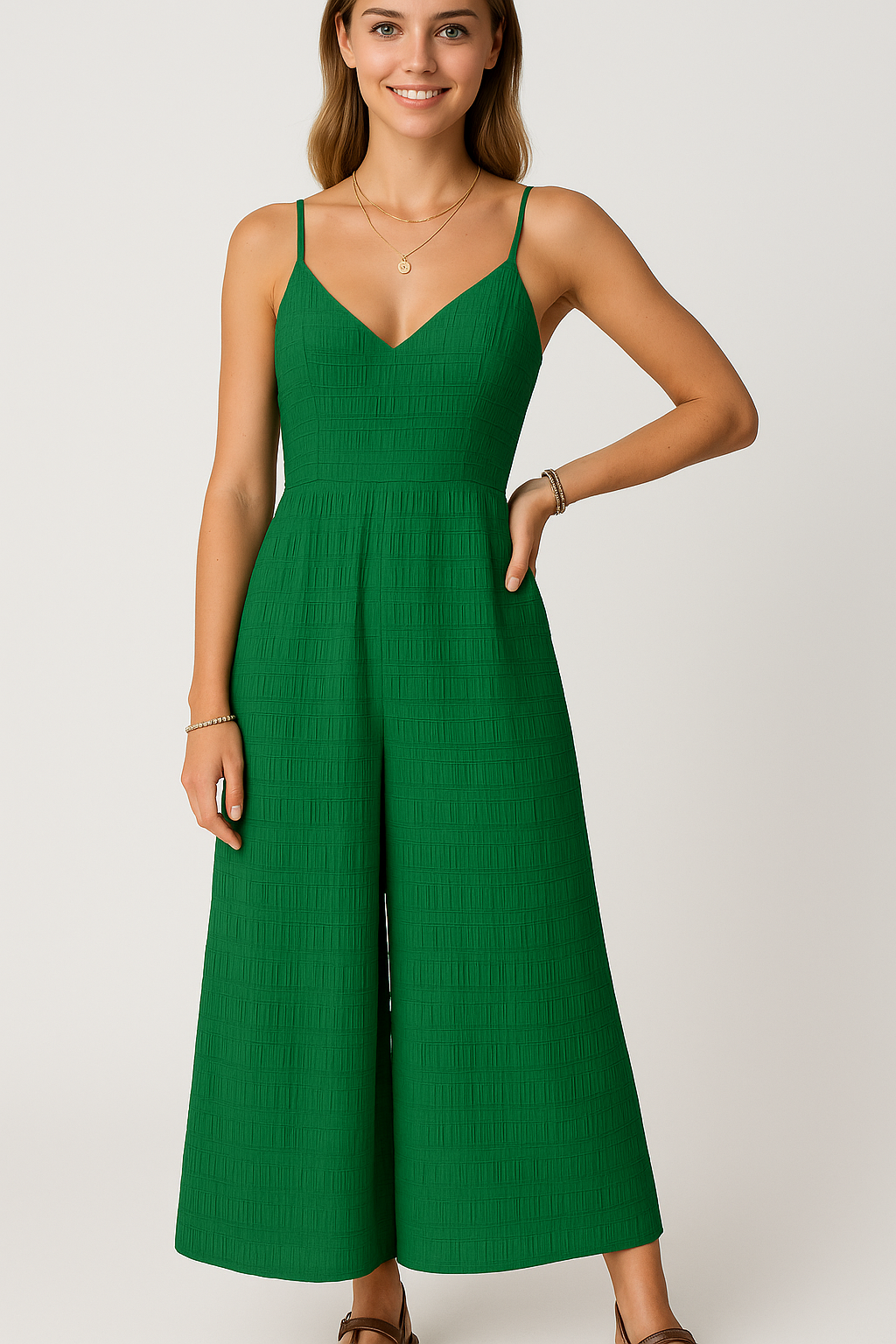 Tuta estiva con spalline sottili e nodo sulla schiena - - estiva female dress Maxi Dresses nodo one-pieces schiena soft fabric dress sottili spalline sulla summer dress trendy dress tuta women's dress - Concept Palermo