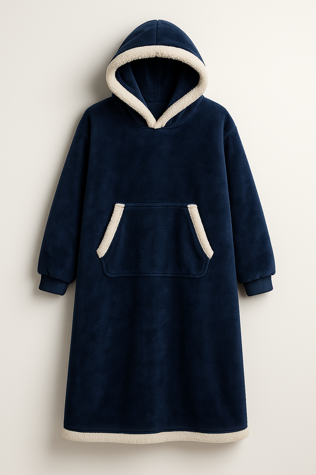 Coperta con Maniche e Cappuccio in Pile Morbido - Azzurro - cappuccio coperta coperta maniche hoodies maniche new_for_google pile - Concept Palermo