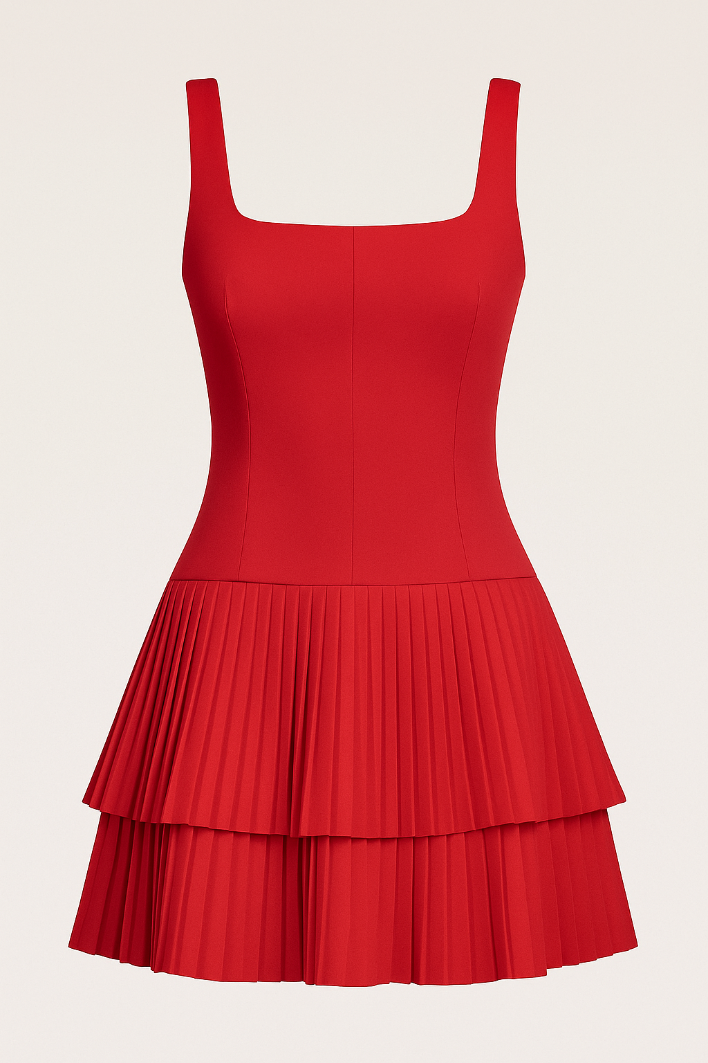 Abito Corto con Gonna Plissé a Balze Donna - - abito abito gonna balze beyond impact black blue cathryn-d clothing coll:dresses coll:work_chic coll:workleisure daily donna dresses elegant flashsale2023 gonna hm selected in_six_month inner sample invisible zipper joey select2 leisure memorial day sale no not_low_sales photo_model pink pleated plissé red regular regular fit short sleeveless slight stretch spring square neck summer white women work woven fabric yellow - Concept Palermo