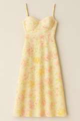 Zomerse Bloemenjurk met Spaghettibandjes voor Dames