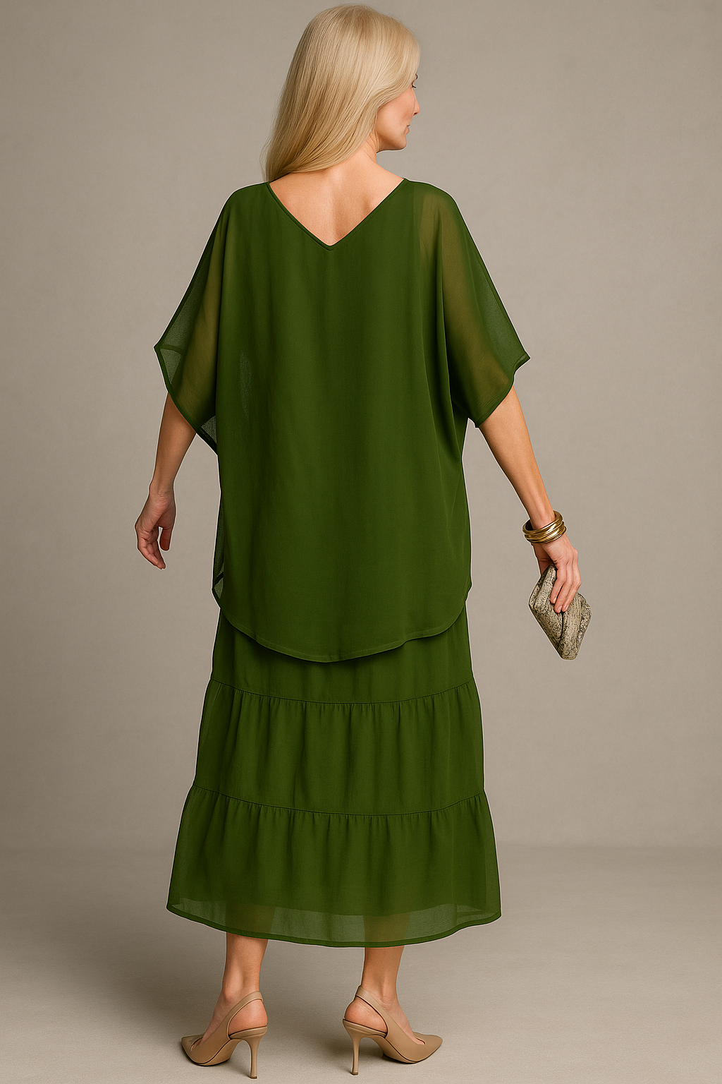 Abito Donna A-Line Maxi - - abito Abito A-Line Abito autunnale Abito casual abito donna Abito elegante Abito in poliestere Abito maxi Abito per festività Abito primaverile Abito stile artistico donna dresses line Vestito versatile - Concept Palermo