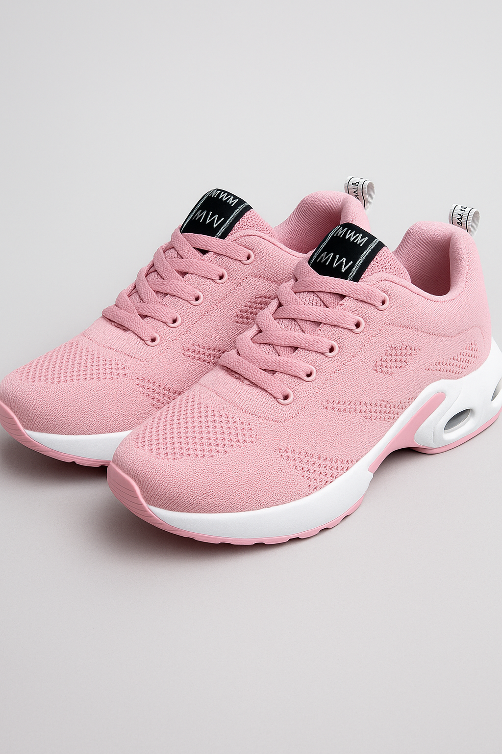 Sneakers da donna con suola con cuscinetto d'aria e rete traspirante Plastica - Rosa - aria cuscinetto donna plastica rete shoes shoes woman sneakers sneakers donna WOMEN womens shoes - Concept Palermo