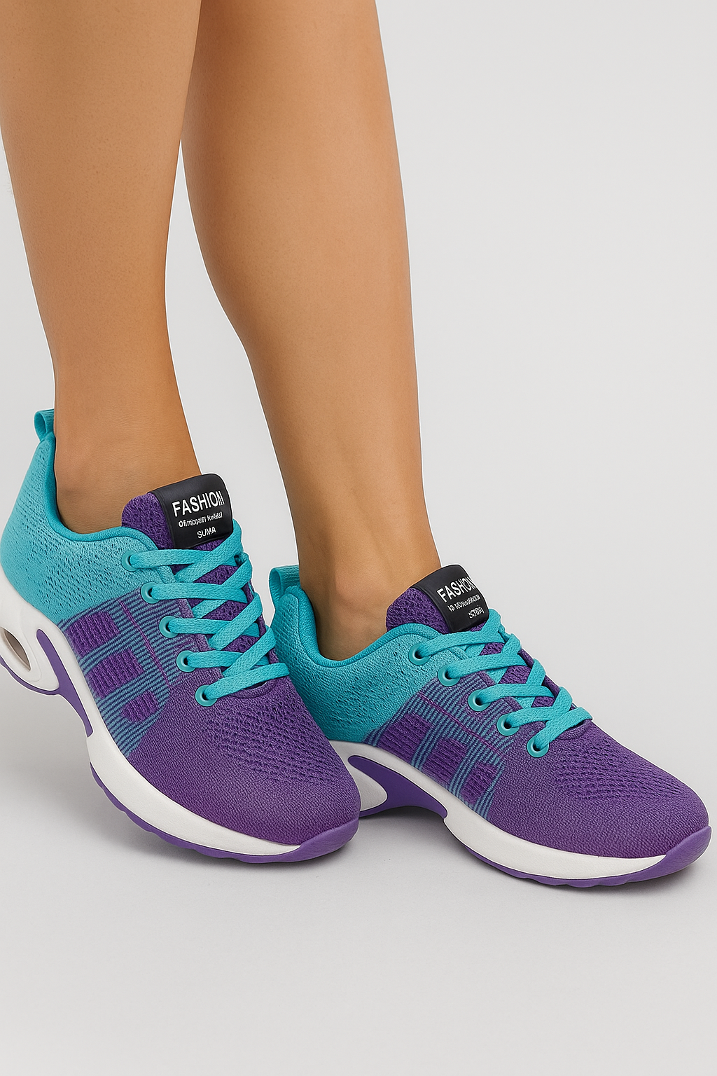 Sneakers da donna con suola con cuscinetto d'aria e rete traspirante Plastica - - aria cuscinetto donna plastica rete shoes shoes woman sneakers sneakers donna WOMEN womens shoes - Concept Palermo