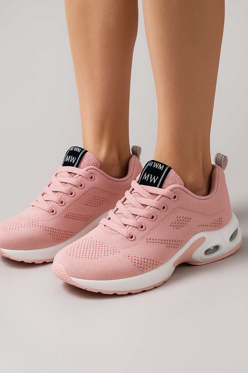 Sneakers da donna con suola con cuscinetto d'aria e rete traspirante Plastica - - aria cuscinetto donna plastica rete shoes shoes woman sneakers sneakers donna WOMEN womens shoes - Concept Palermo
