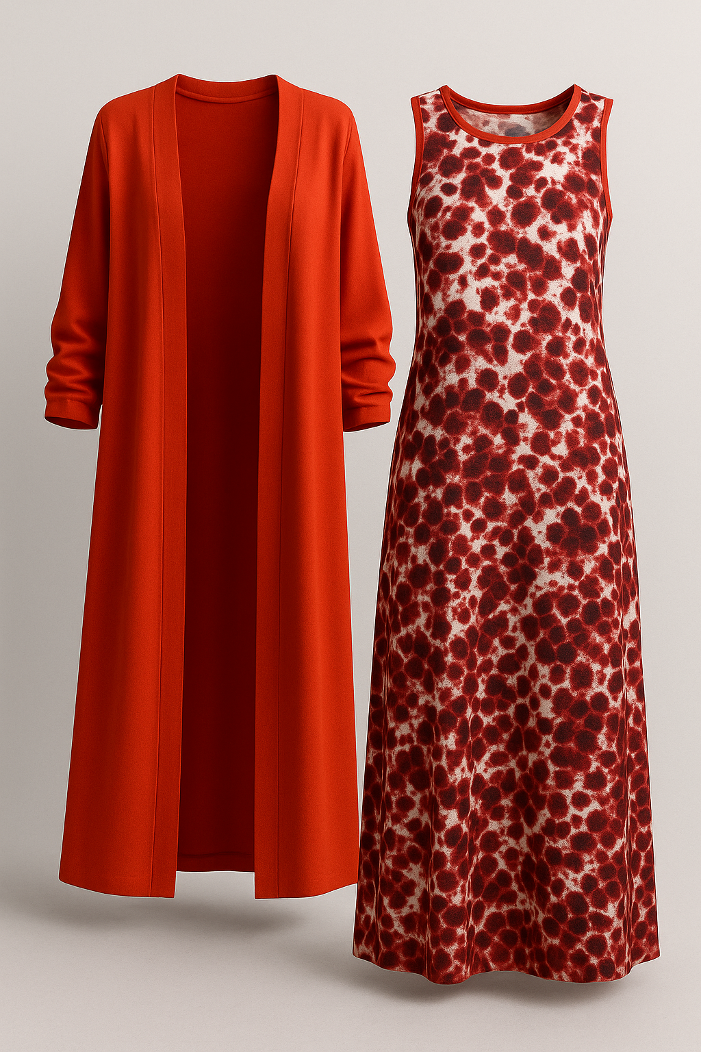 Completo Due Pezzi Elegante Donna Nero - Top Crop & Gonna Midi Vita Alta S/M/L - Rosso - abbigliamento da viaggio abbigliamento versatile blazer leggero donna dresses giacca elegante femminile moda femminile outfit comodo per donne pezzi pezzi donna set due pezzi set eleganti stile chic vestito morbido - Concept Palermo