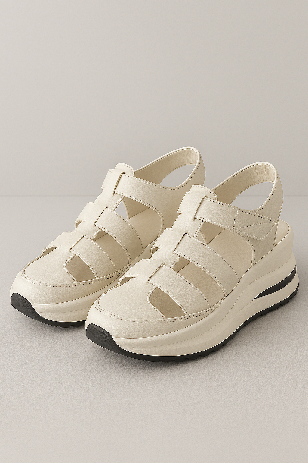 Sandali Donna Estivi Comodi Antiscivolo per Mare e Passeggio - Bianco M - accessori moda estiva antiscivolo calzature traspiranti comodi donna estivi footwear estivo moda estiva sandali sandali antiscivolo sandali comodi donna sandali donna sandali eleganti sandali estivi sandali versatili shoes suola ergonomica - Concept Palermo