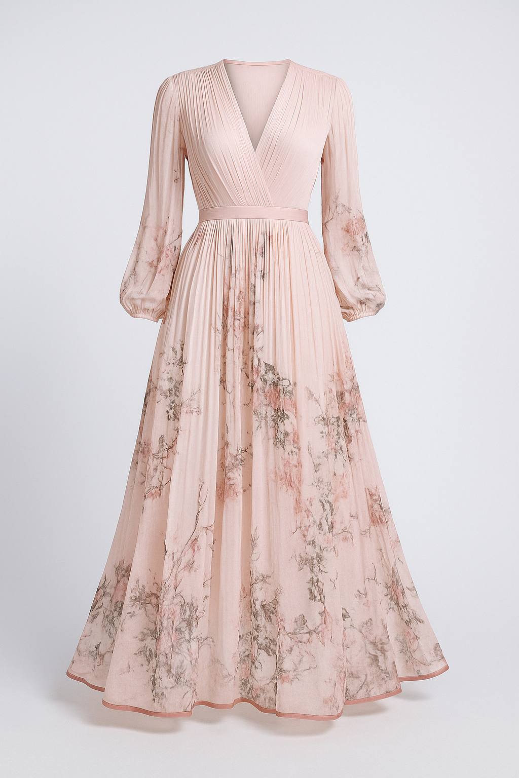 Abito Maxi Estivo Leggero da Donna in Lino con Scollo a V - Vari Colori e Taglie - Rosa - abbigliamento estivo abito abito da donna abito donna abito elegante abito estivo abito senza maniche design versatile donna dresses leggero maxi abito leggero moda estiva tessuto traspirante vestito estivo - Concept Palermo