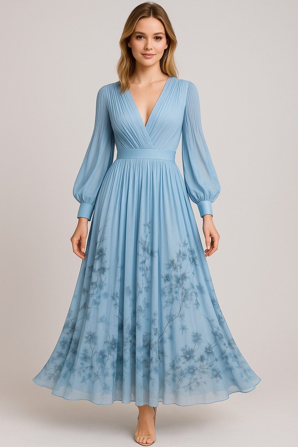 Abito Maxi Estivo Leggero da Donna in Lino con Scollo a V - Vari Colori e Taglie - - abbigliamento estivo abito abito da donna abito donna abito elegante abito estivo abito senza maniche design versatile donna dresses leggero maxi abito leggero moda estiva tessuto traspirante vestito estivo - Concept Palermo