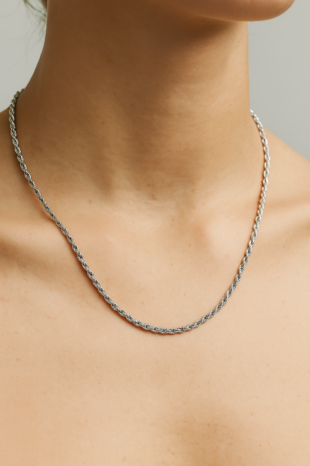 Collana in acciaio inossidabile a cordino Lana Donna - - acciaio collana collana acciaio cordino donna fashion inossidabile jewelry lana men Necklaces for women women - Concept Palermo