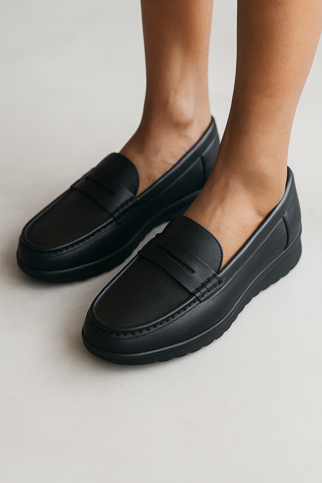 Loafers classici da donna in pelle - - All Products Bestsellers classici donna Ladies Casual Shoes loafers loafers classici pelle propel-discount-23450 shoes - Concept Palermo