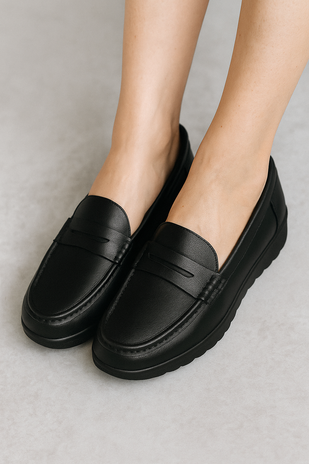 Loafers classici da donna in pelle - - All Products Bestsellers classici donna Ladies Casual Shoes loafers loafers classici pelle propel-discount-23450 shoes - Concept Palermo
