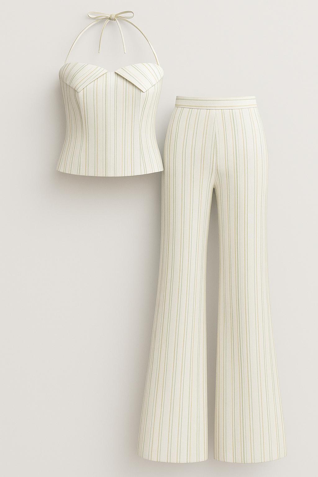 Completo Estivo Leggero con Top e Pantaloni Uomo - Bianca - abbigliamento casual completo completo estivo completo versatile estivo fashion estate leggero moda estiva outfit sets pantaloni pantaloni a righe set estivo stile informale top leggero uomo vestibilità comoda - Concept Palermo