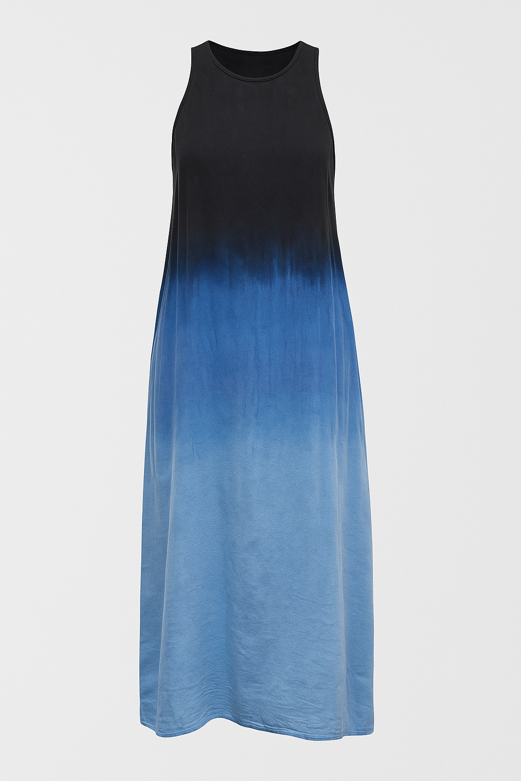 Abito Donna Estivo Senza Maniche A-Linea - Blu - abito abito A-Line abito casual abito da viaggio abito donna abito estivo abito midi abito senza maniche comfort estivo donna dresses estivo linea maniche moda estiva moda femminile stile elegante - Concept Palermo