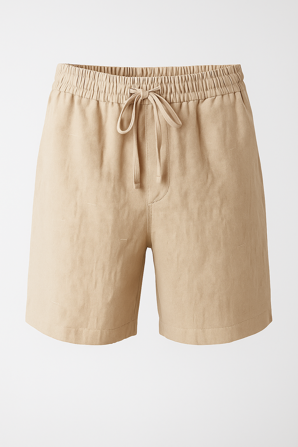 Pantaloncini di lino leggeri per uomo - Beige - Atmungsaktive Shorts Cooler Stil Herren Shorts komfortable Shorts leggeri lino lässige Shorts pantaloncini pantaloncini lino shorts Sommer Look Sommermode Männer strand shorts tägliche Freizeitkleidung uomo verstellbarer Kordelzug - Concept Palermo