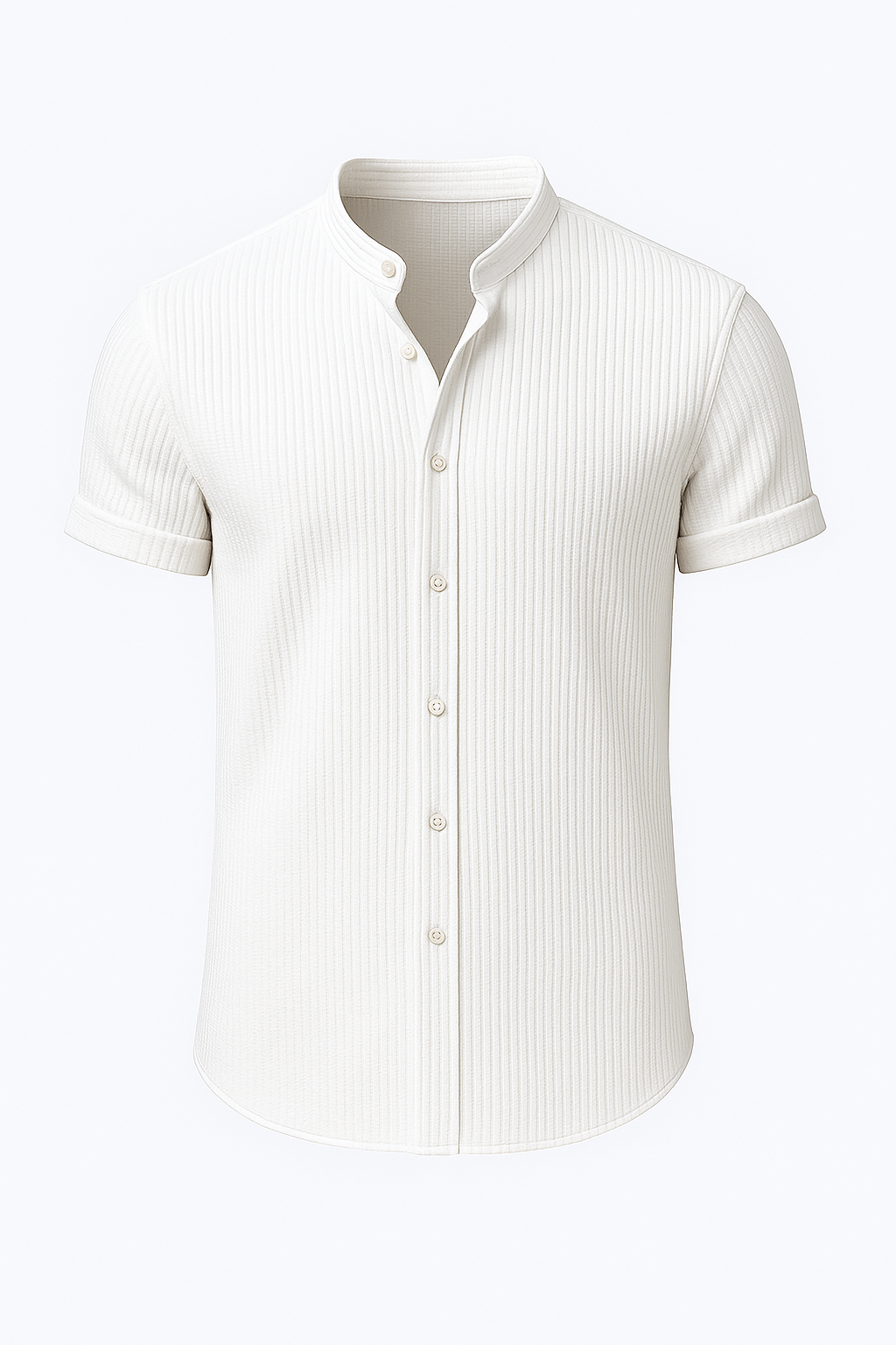 Camicia uomo a maniche corte in cotone – Traspirante, e versatile Pelle - Bianco - 140525 camicia camicia uomo corte cotone gmc140525 maniche men men's top clothes pelle shirt traspirante - Concept Palermo