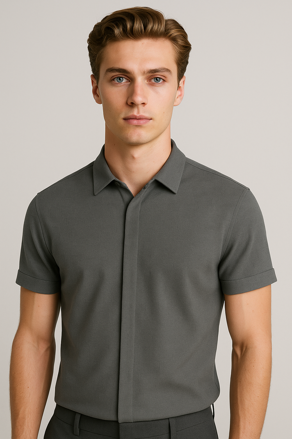 Camicia di lino da uomo – Leggera, comoda, estiva - - 300325 camicia camicia lino comoda estiva leggera lino men men's top clothes tops uomo win230325 - Concept Palermo