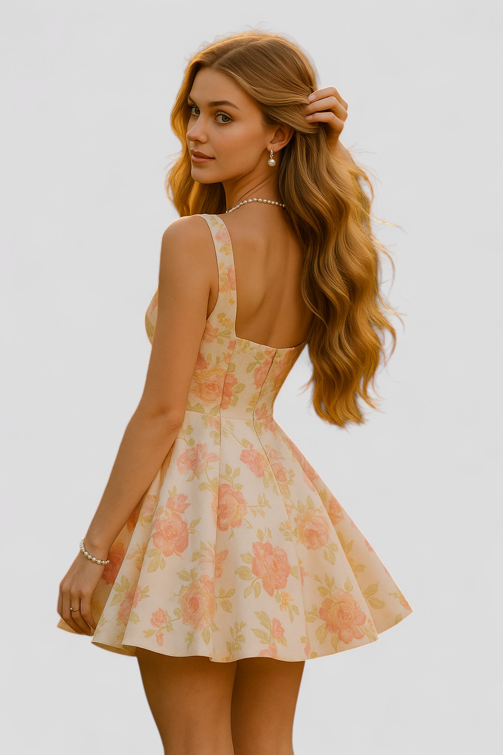 Abito Donna Senza Maniche Floreale Poliestere - - abito abito collo a cuore abito corto abito donna abito estivo abito floreale abito regolare abito senza maniche donna dresses floreale maniche moda estiva poliestere stampa floreale vestito leggero vestito per occasioni speciali - Concept Palermo