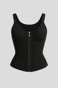 Corsé moldeador para mujer adelgazante - bustier contenedor shaper de talle alto negro S-XL