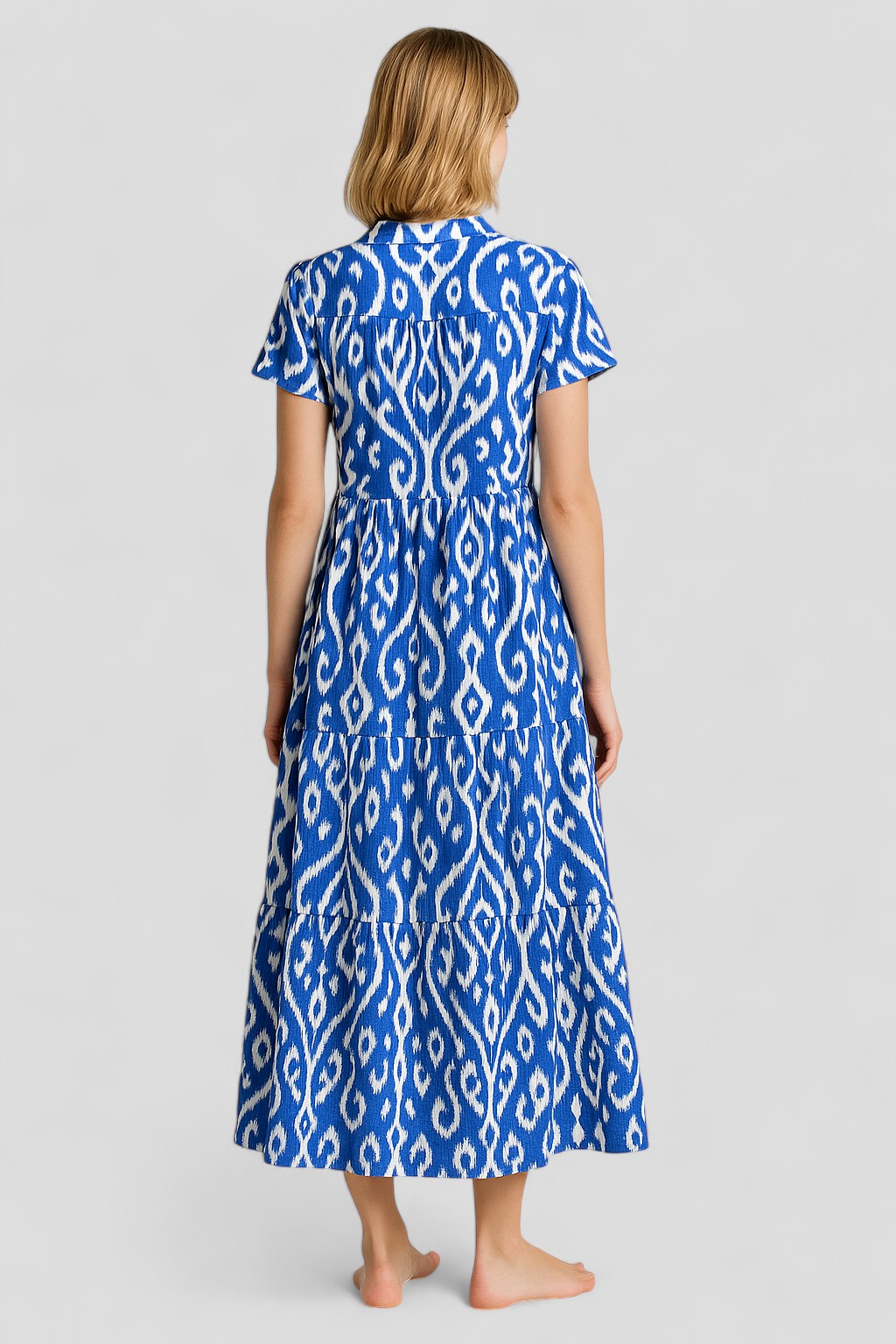 Vestito Estivo Lungo Donna Casual in Cotone con Tasche, Taglie Forti, Vari Colori - - abito abito casual femminile abito estivo abito estivo con tasche abito facile da abbinare abito maxi donna abito v-collo corto abito versatile donna dresses estivo maxi dress senza maniche tasche vestito autunnale vestito estivo comodo vestito lungo elegante - Concept Palermo